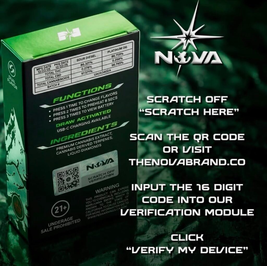 Nova Carts Vape